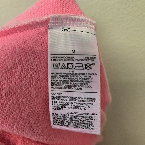 Old Navy Mid Rise Vintage Jogger Sweatpants Hot Pink M - Picture 5 of 8